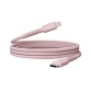Câble téléphone portable Fresh'n Rebel LIGHT-C 2M PINK