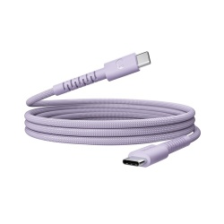 Câble téléphone portable Fresh'n Rebel USBC-C 2M 100W LILA