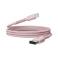 Câble téléphone portable Fresh'n Rebel USBA-C 2M PINK