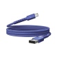 Câble téléphone portable Fresh'n Rebel USBA-C 2M BLUE