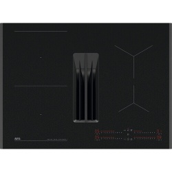 Plaque de cuisson avec hotte intégrée Aeg TH74CB03FZ SaphirMatt