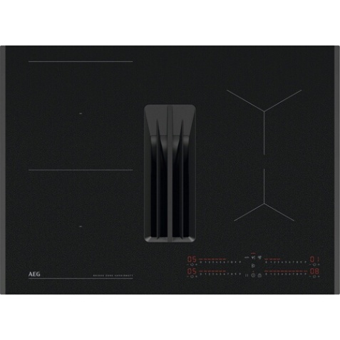 Plaque de cuisson avec hotte intégrée Aeg TH74CB03FZ SaphirMatt