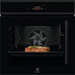 Four encastrable Electrolux EOE8P09LH Noir Ouverture Gauche