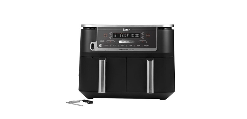 Airfryer Ninja sans huile Foodi MAX DualZone avec systeme Smart Cook AF451EU