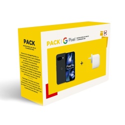 Smartphone Google Pack Pixel 9a Noir Volcanique + Chargeur 45W