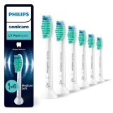 Brossette dentaire Philips Sonicare brossettes HX6016/87 Têtes de brosse à dents standard  ProResults - Lot de 6