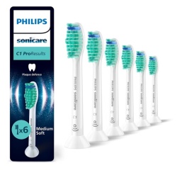 Brossette dentaire Philips Sonicare brossettes HX6016/87 Têtes de brosse à dents standard  ProResults - Lot de 6