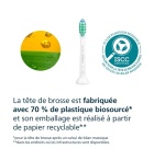 Brossette dentaire Philips Sonicare brossettes HX6016/87 Têtes de brosse à dents standard  ProResults - Lot de 6