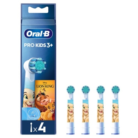 Brossette dentaire Oral B Pro Kids Roi Lion X4