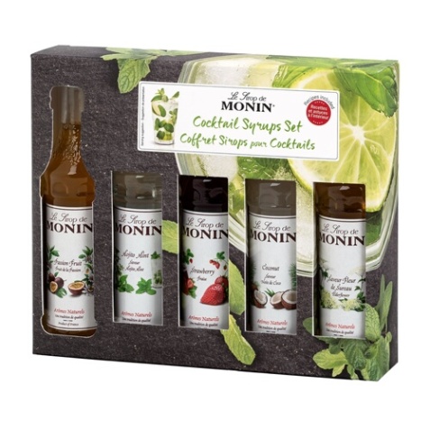Sirop et concentré Monin Coffret Cocktails 5*5 cl