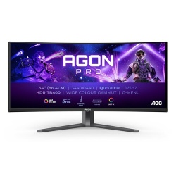 Ecran PC Aoc Gaming AG346UCD 34" incurvé 175 Hz WQHD Noir et Gris