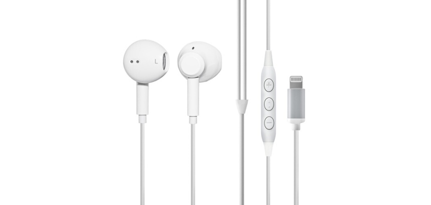 Oreillette et Kit mains-libres Wefix KIT PIETON LIGHTNING BLANC
