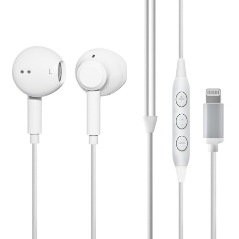 Oreillette et Kit mains-libres Wefix KIT PIETON LIGHTNING BLANC