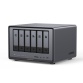 Serveur NAS Ugreen 6 baies DXP6800 Pro Gris anodisé