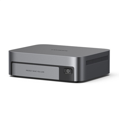 Serveur NAS Ugreen Network Attached Storage DXP480T Plus Gris anodisé