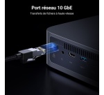 Serveur NAS Ugreen Network Attached Storage DXP480T Plus Gris anodisé