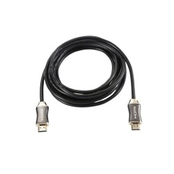 Connectique Audio / Vidéo Diffusion Câble HDMI mâle/mâle 2.0a noir 3m High Speed - 4Ka50/60Hz - Ultra HD - Fiches Or