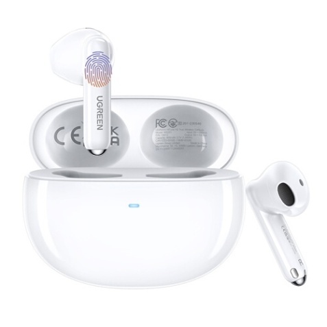 Oreillette et Kit mains-libres Ugreen bluetooth semi intra H5 Blanc