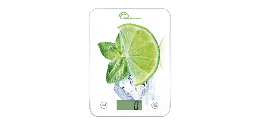 Balance de cuisine 5 kg Citron - Slim - 8034