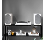 Enceinte connectée Hifi Triangle AIO TWIN Blanc Givré vendues à la paire