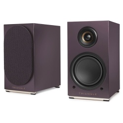 Enceinte connectée Hifi Triangle AIO TWIN Aubergine vendues à la paire