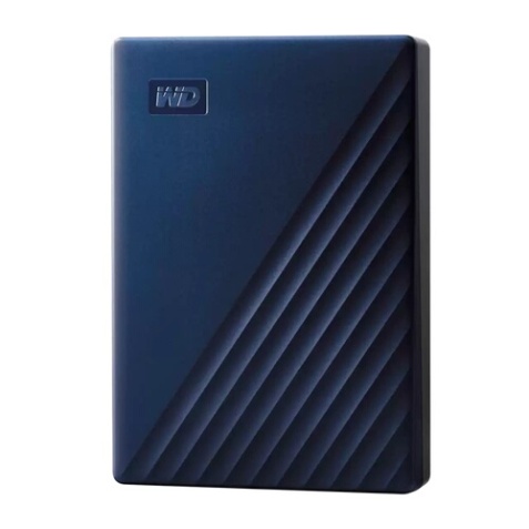 Disque dur externe Wd My Passport for Mac 6TB blue - Portable Hard Drive - Time Machine ready with password protection