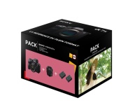 Appareil photo hybride Sony Pack Alpha 7IV + FE 28-60mm f/4-5.6 + FE 50mm f/1.8 + 2ème batterie