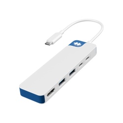Station d'accueil PC portable Hyper HYPERDRIVE FLEX5 PORT USB-C HUB BLUE