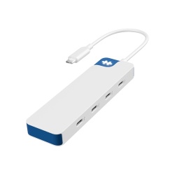 Station d'accueil PC portable Hyper HYPERDRIVE FLEX4 PORT USB-C HUB BLUE