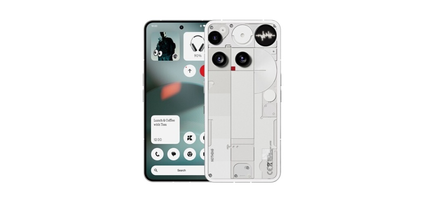 Smartphone Nothing Phone 3 256GB Blanc