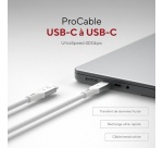 Chargeur et câble d'alimentation PC Lnq USB4 USB-C 1M