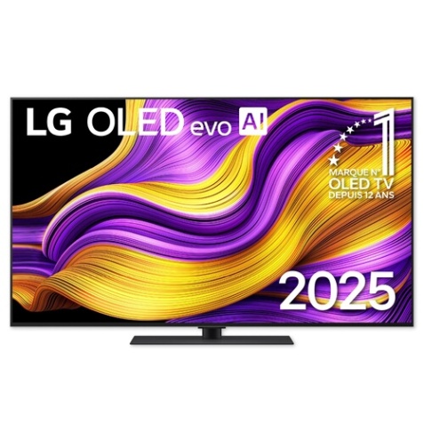 TV OLED Lg OLED55G5 OLED evo Noir Profond + pied inclus 120 Hz 4K 139 cm 2025