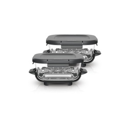 Conservation des aliments Ninja 2 Contenants  en verre CRISPi  de 1.4L