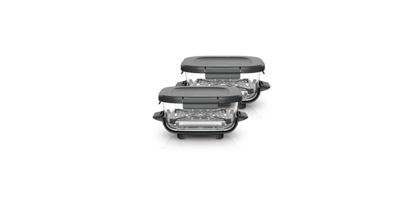 Conservation des aliments Ninja 2 Contenants  en verre CRISPi  de 1.4L