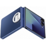 Coque et étui téléphone mobile Samsung avec anneau selfie Transparent pour Galaxy Z Flip 7