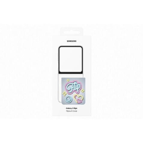 Coque et étui téléphone mobile Samsung personnalisable Néon Transparent pour Galaxy Z Flip 7 FE