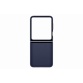 Coque et étui téléphone mobile Samsung en silicone avec anneau Bleu Nuit pour Galaxy Z Flip 7 FE