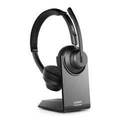 Casque PC Urban Factory MOVEE PRO : micro avec micro ENC - support de charge inclus - Bluetooth 5.2