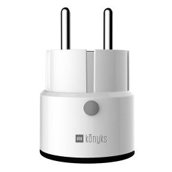 Prise connectée Konyks électrique intérieure Wi-fi + BT FR 16A avec Suivi de consommation avancé