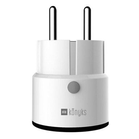 Prise connectée Konyks électrique intérieure Wi-fi + BT FR 16A avec Suivi de consommation avancé