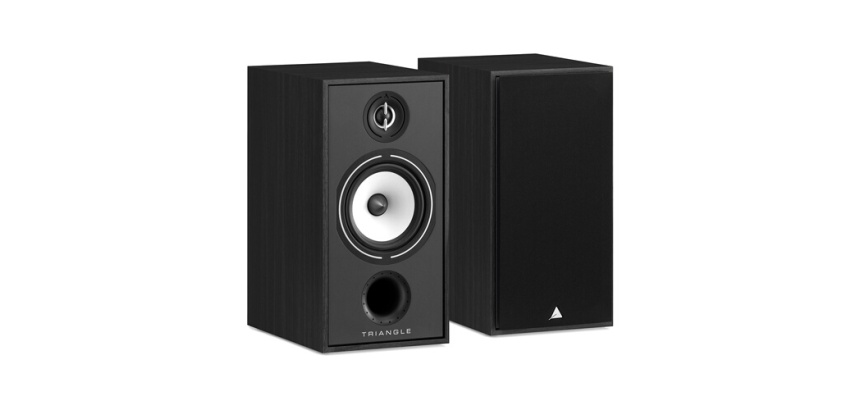 Enceinte bibliothèque Triangle BR04 Noir vendues par paire