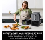 Friteuse sans huile Ninja sans huile Double Stack DualZone SL400EU