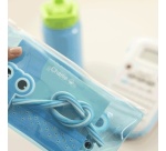 Etiqueteuse Brother Ruban d'étiquetage blanc sur transparent Btag-135 - 12 mm de large