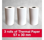 Papier photo instantané Agfaphoto Parier thermique pour RealKids - 3 Rouleaux