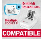 Papier photo instantané Agfaphoto Parier thermique pour RealKids - 3 Rouleaux