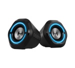 Enceinte PC Hecate Paire d'Enceintes Gaming RGB  HECATE G1000 Bluetooth 10W Noir