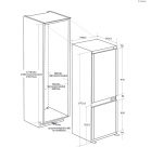 Réfrigérateur congélateur en bas Haier HBW7518BT