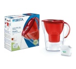 Bouteille et carafe filtrante Brita Carafe filtrante Marella rouge (2,4L) inclus 1 cartouche filtrante MAXTRA PRO All-in-1