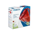 Bouteille et carafe filtrante Brita Carafe filtrante Marella rouge (2,4L) inclus 1 cartouche filtrante MAXTRA PRO All-in-1
