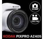 Appareil photo bridge Kodak AZ405 Blanc